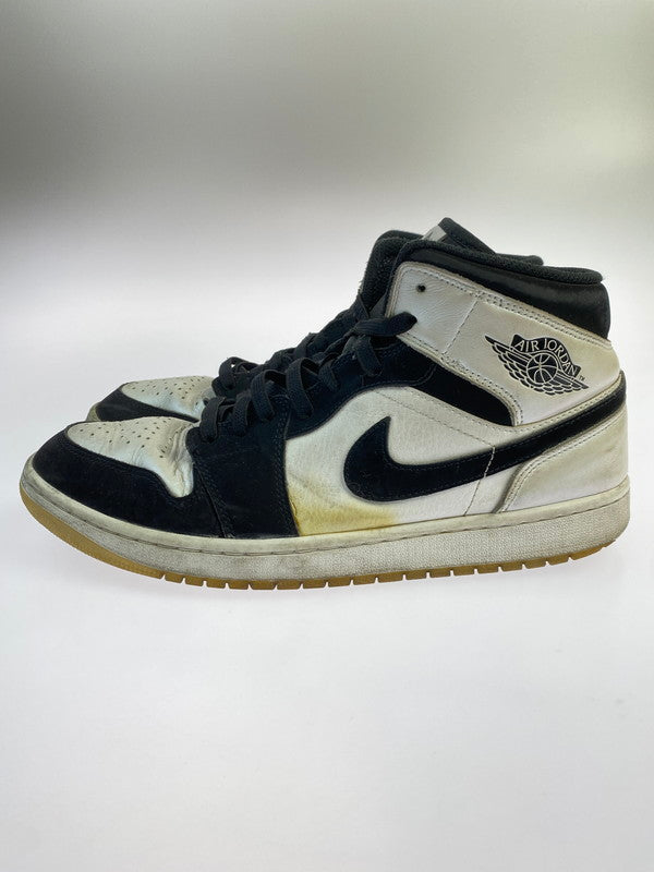 【現状渡し品】【メンズ】 NIKE ナイキ DH6933-100 AIR JORDAN 1 MID SE 靴 シューズ スニーカー SNEAKERS 160-250913-ks-12-min サイズ：29cm カラー：ブラック/ホワイト 万代Net店