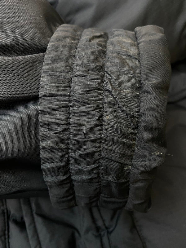 【中古品】【メンズ】 HELLY HANSEN ヘンリー ハンセン LOGO EMBROIDERED DOWN JACKET HDF9604 90S ロゴ エンブロイダード ダウン ジャケット メンズ アウター 144-251121-em-23-min サイズ：M カラー：ブラック 万代Net店