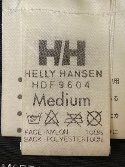 【中古品】【メンズ】 HELLY HANSEN ヘンリー ハンセン LOGO EMBROIDERED DOWN JACKET HDF9604 90S ロゴ エンブロイダード ダウン ジャケット メンズ アウター 144-251121-em-23-min サイズ：M カラー：ブラック 万代Net店