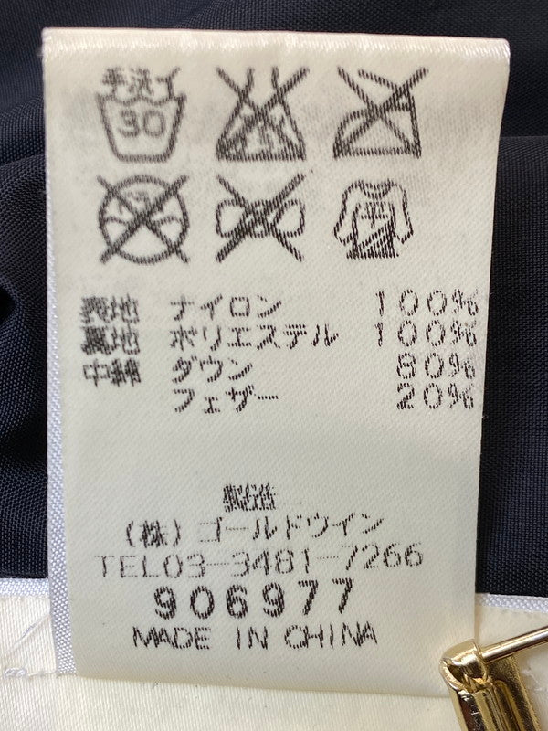 【中古品】【メンズ】 HELLY HANSEN ヘンリー ハンセン LOGO EMBROIDERED DOWN JACKET HDF9604 90S ロゴ エンブロイダード ダウン ジャケット メンズ アウター 144-251121-em-23-min サイズ：M カラー：ブラック 万代Net店