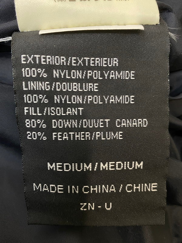 【中古品】【メンズ】 HELLY HANSEN ヘンリー ハンセン LOGO EMBROIDERED DOWN JACKET HDF9604 90S ロゴ エンブロイダード ダウン ジャケット メンズ アウター 144-251121-em-23-min サイズ：M カラー：ブラック 万代Net店