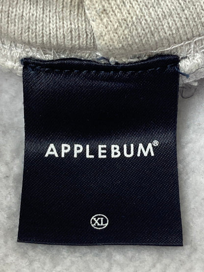 【中古品】【メンズ】 APPLEBUM アップルバム VINYL LOGO SWEAT PARKA スウェットパーカー 142-251116-zi-14-min サイズ：XL カラー：グレー 万代Net店