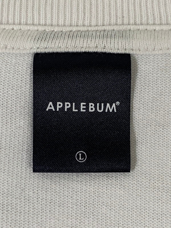 【中古品】【メンズ】 APPLEBUM アップルバム SKITCH T-SHIRT Tシャツ トップス 142-250927-ks-38-min サイズ：L カラー：ホワイト 万代Net店