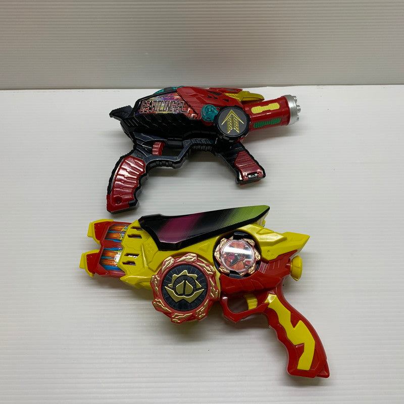 【中古品】 全界変身銃 DXギアトリンガー DXドンブラスター セット ゼンカイジャー ドンブラザーズ おもちゃ 欠品有り おもちゃ 046-250927-AS-20-min 万代Net店