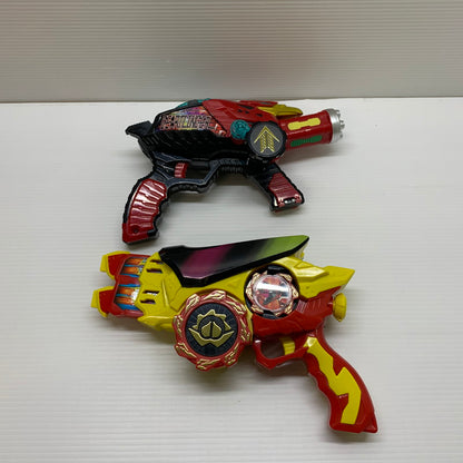 【中古品】 全界変身銃 DXギアトリンガー DXドンブラスター セット ゼンカイジャー ドンブラザーズ おもちゃ 欠品有り おもちゃ 046-250927-AS-20-min 万代Net店