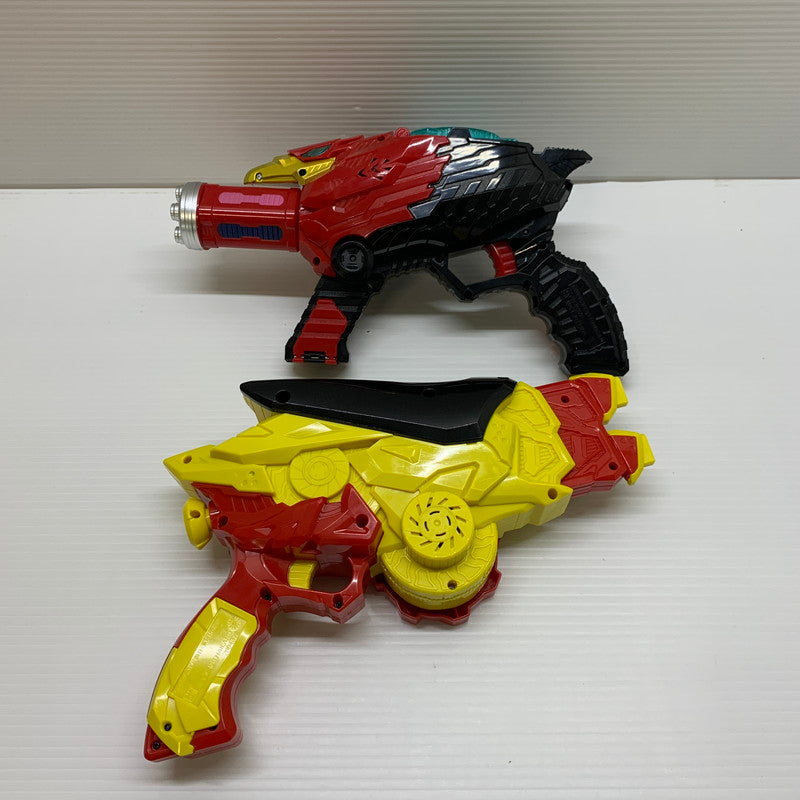 【中古品】 全界変身銃 DXギアトリンガー DXドンブラスター セット ゼンカイジャー ドンブラザーズ おもちゃ 欠品有り おもちゃ 046-250927-AS-20-min 万代Net店