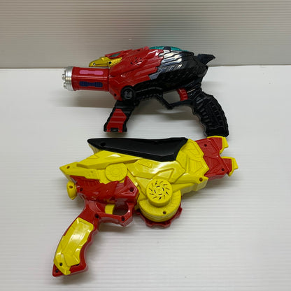 【中古品】 全界変身銃 DXギアトリンガー DXドンブラスター セット ゼンカイジャー ドンブラザーズ おもちゃ 欠品有り おもちゃ 046-250927-AS-20-min 万代Net店
