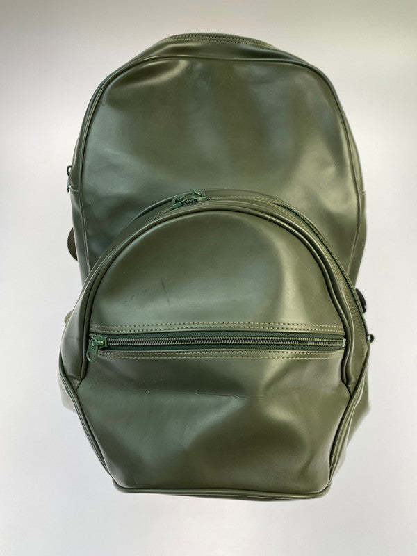 【現状渡し品】【メンズ/レディース】 ISSEY MIYAKE イッセイミヤケ 80's BACKPACK 80年代 筆タグ バックパック リュックサック カバン 188-250917-yn-16-min カラー：オリーブグリーン 万代Net店