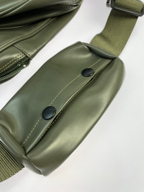 【現状渡し品】【メンズ/レディース】 ISSEY MIYAKE イッセイミヤケ 80's BACKPACK 80年代 筆タグ バックパック リュックサック カバン 188-250917-yn-16-min カラー：オリーブグリーン 万代Net店