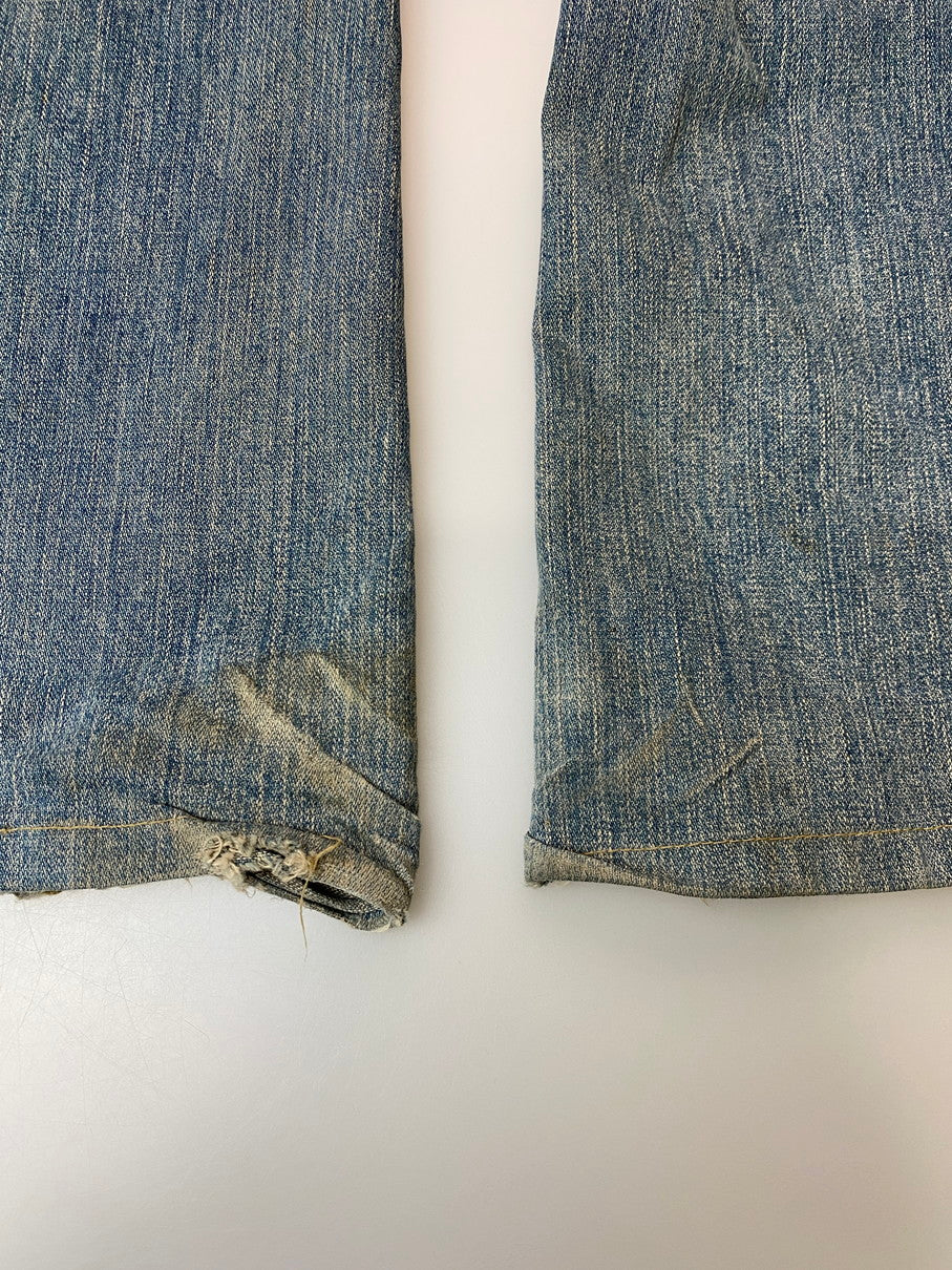 【現状渡し品】【メンズ】 TRUE RELIGION トゥルーレリジョン JOEY 04803 ジョーイ フレアデニムパンツ ボトムス ジーンズ 153-251106-kk-80-min サイズ：32 カラー：ライトインディゴ 万代Net店