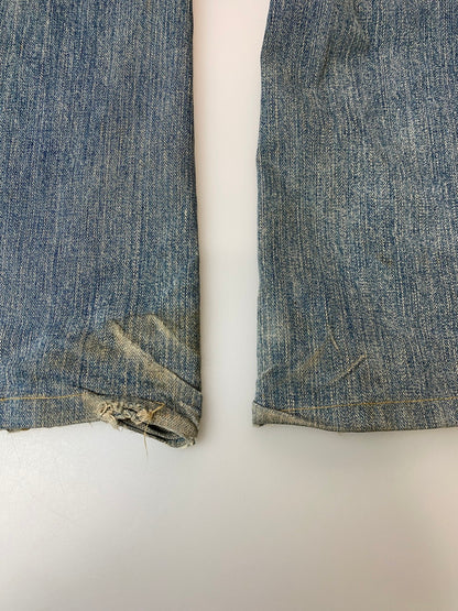 【現状渡し品】【メンズ】 TRUE RELIGION トゥルーレリジョン JOEY 04803 ジョーイ フレアデニムパンツ ボトムス ジーンズ 153-251106-kk-80-min サイズ：32 カラー：ライトインディゴ 万代Net店