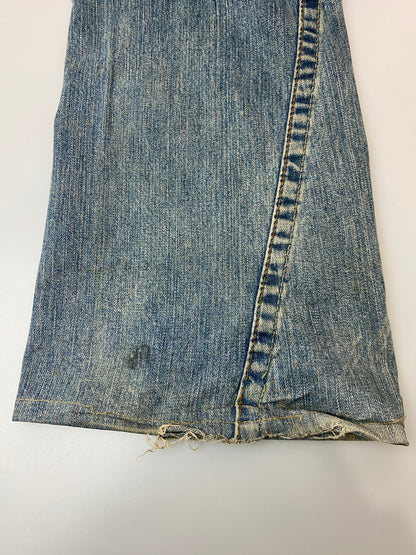 【現状渡し品】【メンズ】 TRUE RELIGION トゥルーレリジョン JOEY 04803 ジョーイ フレアデニムパンツ ボトムス ジーンズ 153-251106-kk-80-min サイズ：32 カラー：ライトインディゴ 万代Net店