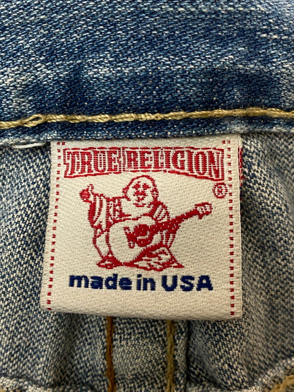 【現状渡し品】【メンズ】 TRUE RELIGION トゥルーレリジョン JOEY 04803 ジョーイ フレアデニムパンツ ボトムス ジーンズ 153-251106-kk-80-min サイズ：32 カラー：ライトインディゴ 万代Net店
