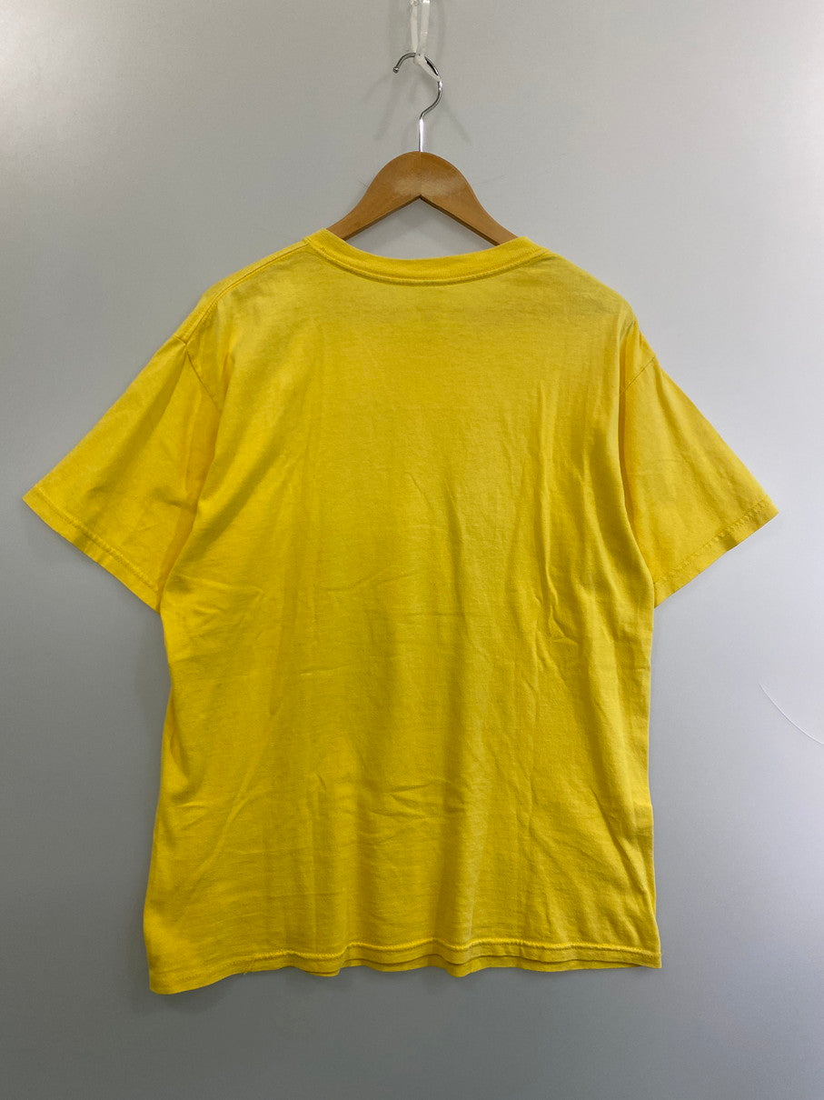【中古品】【メンズ】 BAD BRAINS PRINT TEE バッド・ブレインズ プリント Tシャツ メンズ トップス パンクバンド 146-250926-em-08-min サイズ：M カラー：イエロー 万代Net店