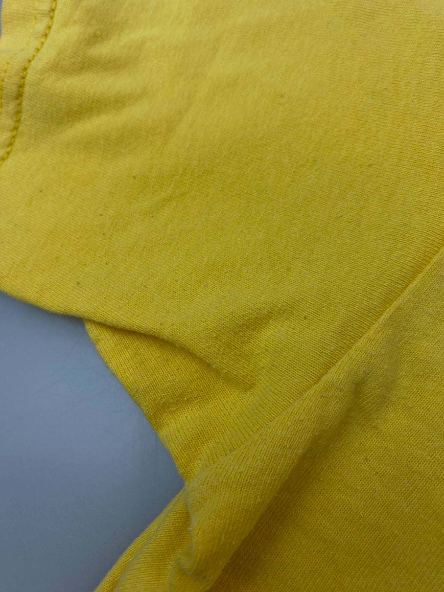 【中古品】【メンズ】 BAD BRAINS PRINT TEE バッド・ブレインズ プリント Tシャツ メンズ トップス パンクバンド 146-250926-em-08-min サイズ：M カラー：イエロー 万代Net店