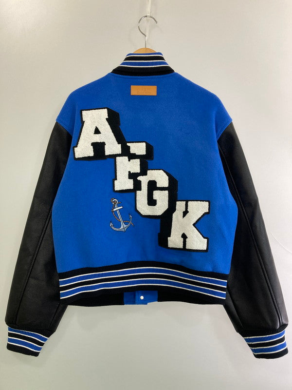 【中古品】【メンズ】 A FEW GOOD KIDS ア フュー グッド キッズ GOOD KIDS ONLY STADIUM JACKET スタジアムジャケット 142-251116-zi-16-min サイズ：XL カラー：ブルー/ブラック 万代Net店