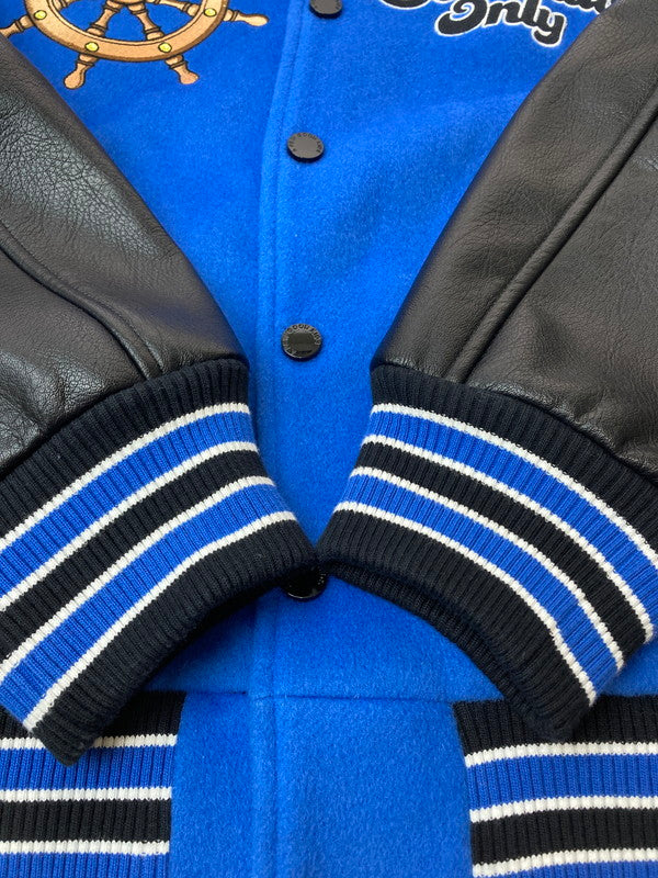 【中古品】【メンズ】 A FEW GOOD KIDS ア フュー グッド キッズ GOOD KIDS ONLY STADIUM JACKET スタジアムジャケット 142-251116-zi-16-min サイズ：XL カラー：ブルー/ブラック 万代Net店