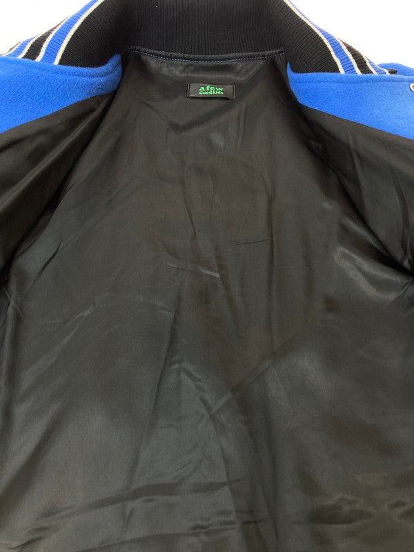 【中古品】【メンズ】 A FEW GOOD KIDS ア フュー グッド キッズ GOOD KIDS ONLY STADIUM JACKET スタジアムジャケット 142-251116-zi-16-min サイズ：XL カラー：ブルー/ブラック 万代Net店