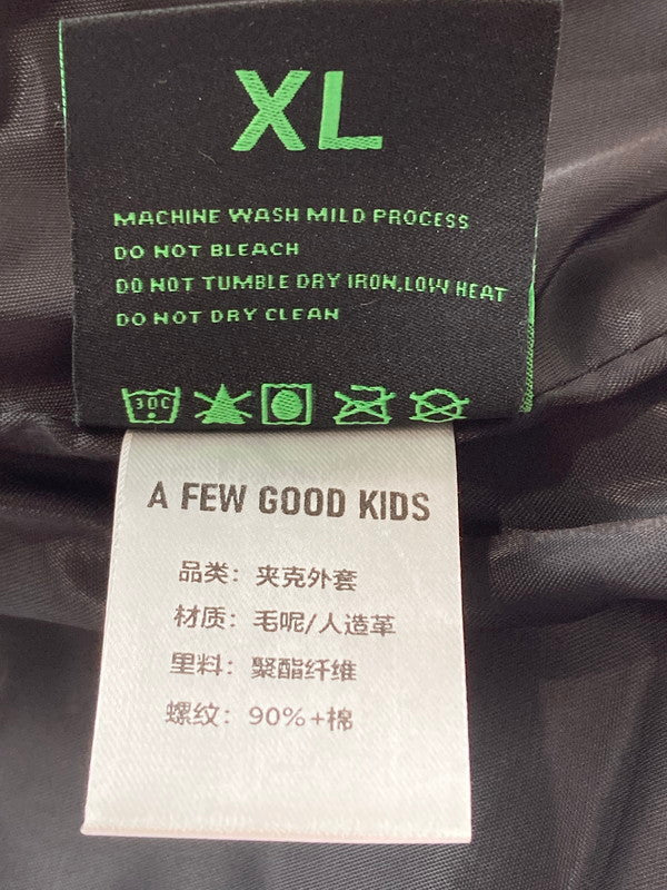 【中古品】【メンズ】 A FEW GOOD KIDS ア フュー グッド キッズ GOOD KIDS ONLY STADIUM JACKET スタジアムジャケット 142-251116-zi-16-min サイズ：XL カラー：ブルー/ブラック 万代Net店