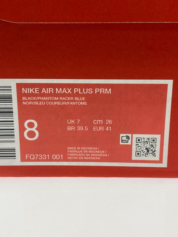 【中古美品】【メンズ】 NIKE ナイキ AIR MAX PLUS PRM RACER BLUE FQ7331-001 エアマックスプラス PRM メンズ スニーカー 靴 160-250914-em-45-min サイズ：26.0cm カラー：レーサーブルー 万代Net店