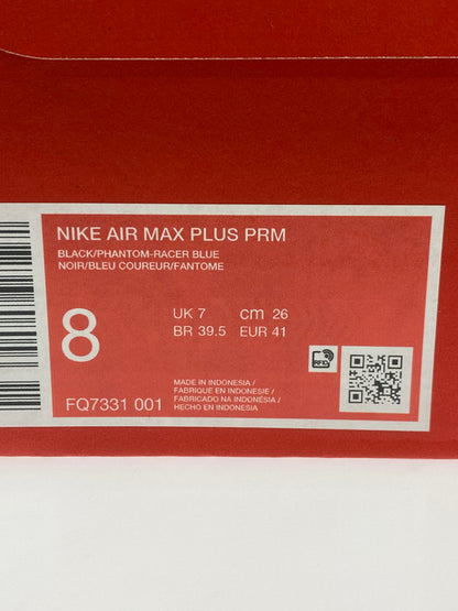 【中古美品】【メンズ】 NIKE ナイキ AIR MAX PLUS PRM RACER BLUE FQ7331-001 エアマックスプラス PRM メンズ スニーカー 靴 160-250914-em-45-min サイズ：26.0cm カラー：レーサーブルー 万代Net店