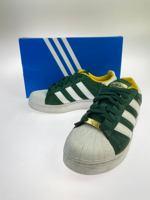 【中古品】【メンズ】 adidas アディダス SUPERSTAR XLG SNEAKER ID4658 スーパースター スニーカー メンズ 靴 シューズ 161-250914-em-47-min サイズ：25.0cm カラー：グリーン 万代Net店