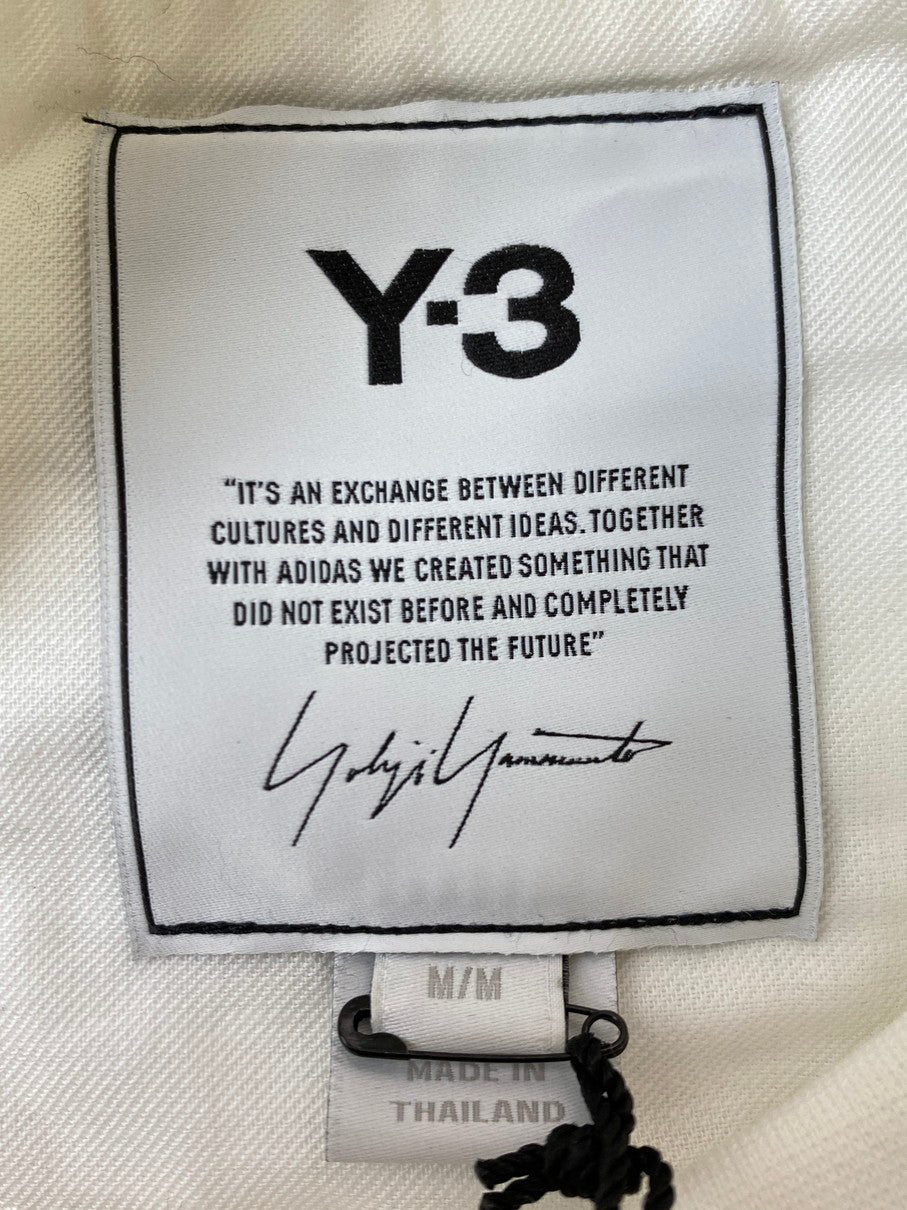 【中古品】【メンズ】 Y-3 ワイスリー M CL MOCK NECK LS TEE GK4496-APPA20 モックネック 長袖 Tシャツ メンズ トップス 140-250926-em-10-min サイズ：MM カラー：ホワイト 万代Net店