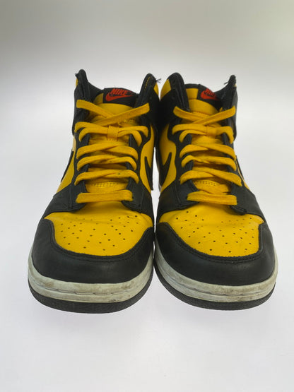 【中古品】【メンズ】 NIKE ナイキ DUNK HIGH UNIVERSITY GOLD AND BLACK DD1399-700 ダンク ハイ メンズ スニーカー 靴 160-250914-em-46-min サイズ：27cm カラー：ユニバーシティゴールド アンド ブラック 万代Net店