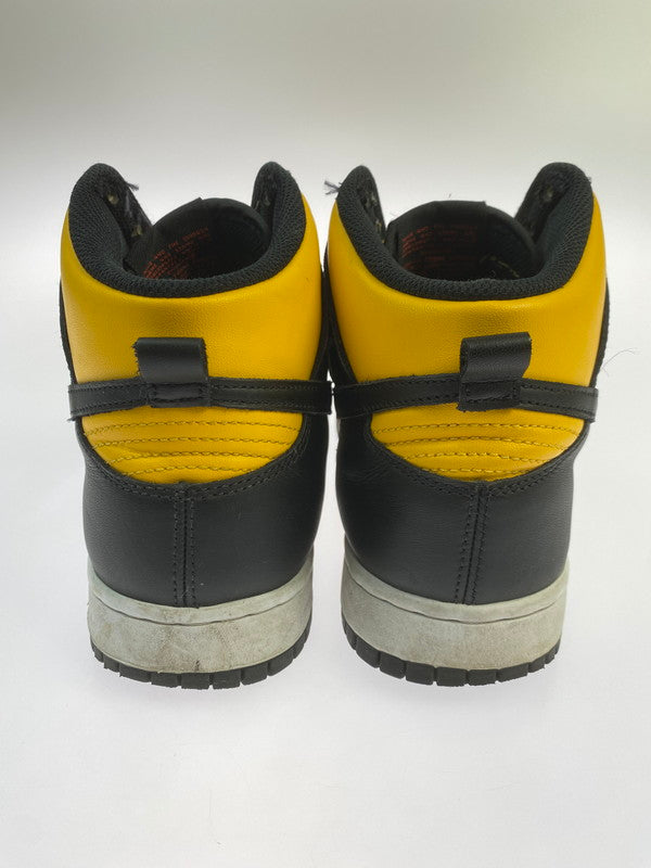 【中古品】【メンズ】 NIKE ナイキ DUNK HIGH UNIVERSITY GOLD AND BLACK DD1399-700 ダンク ハイ メンズ スニーカー 靴 160-250914-em-46-min サイズ：27cm カラー：ユニバーシティゴールド アンド ブラック 万代Net店