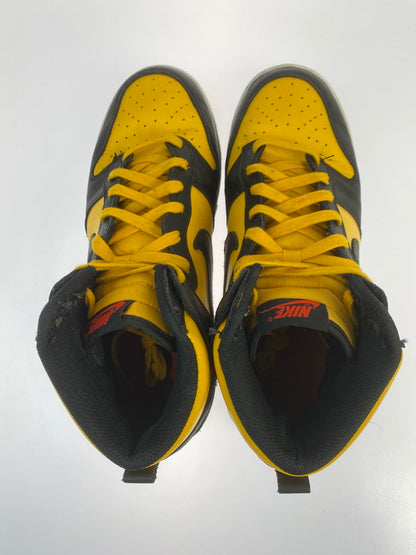 【中古品】【メンズ】 NIKE ナイキ DUNK HIGH UNIVERSITY GOLD AND BLACK DD1399-700 ダンク ハイ メンズ スニーカー 靴 160-250914-em-46-min サイズ：27cm カラー：ユニバーシティゴールド アンド ブラック 万代Net店