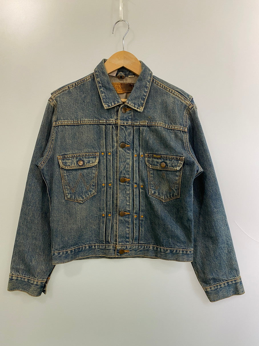 【中古品】【メンズ】 Wrangler ラングラー DENIM JACKET M4757 11MJ復刻 デニムジャケット ライトアウター 146-251022-yn-14-min サイズ：M カラー：インディゴ 万代Net店