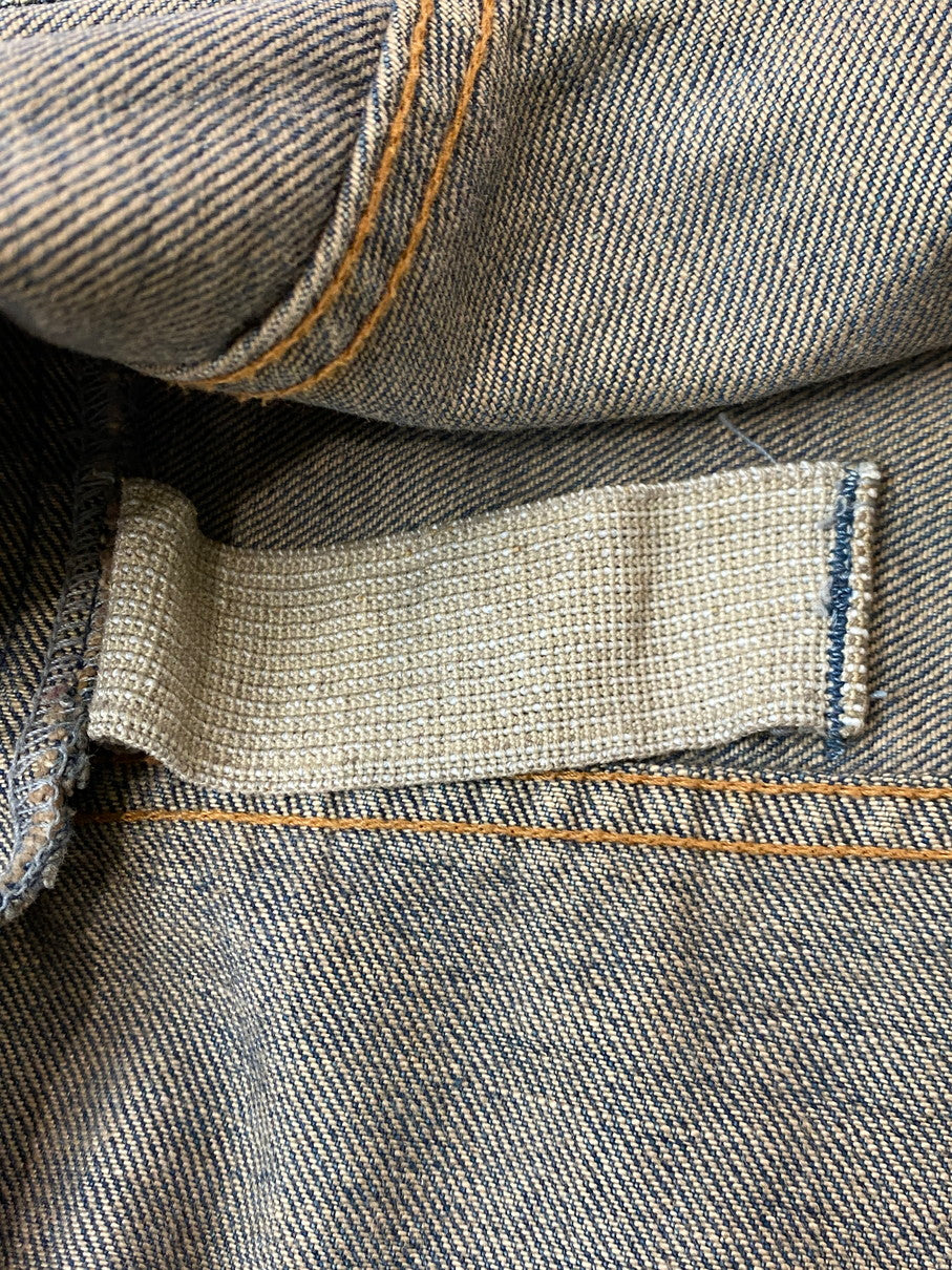 【中古品】【メンズ】 Wrangler ラングラー DENIM JACKET M4757 11MJ復刻 デニムジャケット ライトアウター 146-251022-yn-14-min サイズ：M カラー：インディゴ 万代Net店