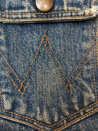 【中古品】【メンズ】 Wrangler ラングラー DENIM JACKET M4757 11MJ復刻 デニムジャケット ライトアウター 146-251022-yn-14-min サイズ：M カラー：インディゴ 万代Net店