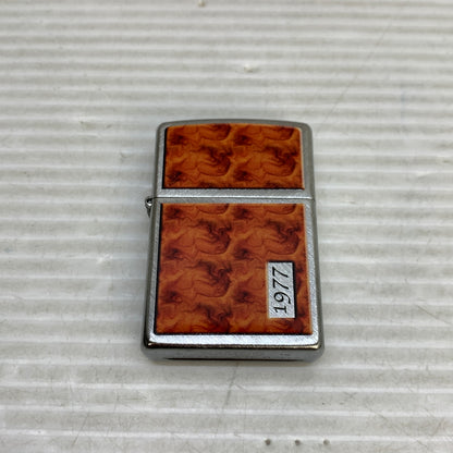 【中古美品】【メンズ/レディース】 ZIPPO ジッポ ZIPPO ジッポ 鼈甲柄 前面加工 特殊加工 USA製 オイルライター アクセサリー 喫煙具 2014年製造 インサイドユニット2015年製 206-250914-kk-04-min カラー：ブラウン/シルバー 万代Net店