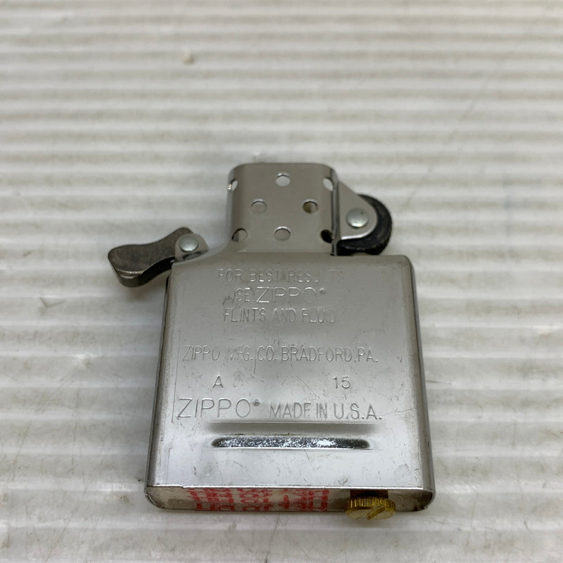 【中古美品】【メンズ/レディース】 ZIPPO ジッポ ZIPPO ジッポ 鼈甲柄 前面加工 特殊加工 USA製 オイルライター アクセサリー 喫煙具 2014年製造 インサイドユニット2015年製 206-250914-kk-04-min カラー：ブラウン/シルバー 万代Net店