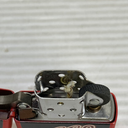 【中古美品】【メンズ/レディース】 ZIPPO ジッポ ZIPPO ジッポ ZIPPO CANADA THEY WORK ジッポ カナダ ゼイ ワーク USA製 オイルライター アクセサリー 喫煙具 2014年製造 インサイドユニット2015年製 206-250914-kk-07-min カラー：ブラック/レッド 万代Net店