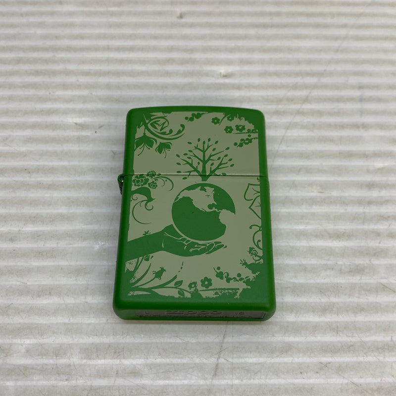 【中古美品】【メンズ/レディース】 ZIPPO ジッポ ZIPPO ジッポ RADFORD.PA ラドフォード USA製 オイルライター アクセサリー 喫煙具 2015年製造 インサイドユニット2016年製 206-250914-kk-09-min カラー：グリーン 万代Net店