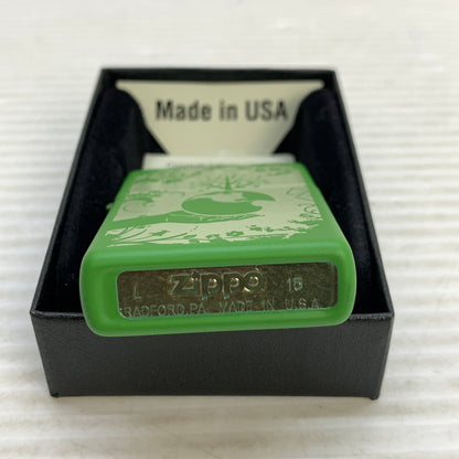 【中古美品】【メンズ/レディース】 ZIPPO ジッポ ZIPPO ジッポ RADFORD.PA ラドフォード USA製 オイルライター アクセサリー 喫煙具 2015年製造 インサイドユニット2016年製 206-250914-kk-09-min カラー：グリーン 万代Net店
