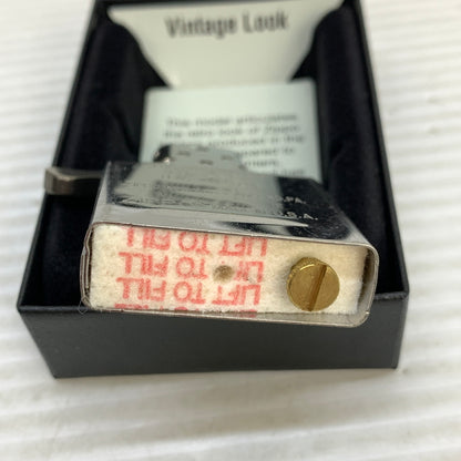 【中古美品】【メンズ/レディース】 ZIPPO ジッポ ZIPPO ジッポ LEATHER WRAP レザーラップ USA製 オイルライター アクセサリー 喫煙具 2012年製造 インサイドユニット2012年製 206-250914-kk-10-min カラー：ブラウン/シルバー 万代Net店