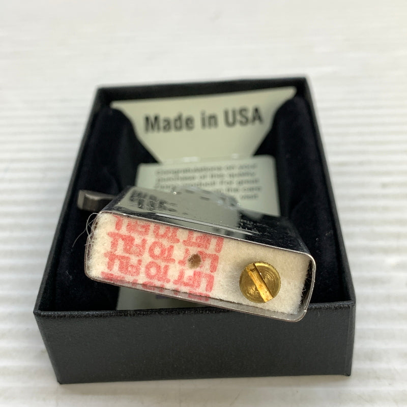 【中古美品】【メンズ/レディース】 ZIPPO ジッポ ZIPPO ジッポ TRY THE FAN TEST 1932-2012 トライ ザ ファン テスト USA製 オイルライター アクセサリー 喫煙具 2014年製造 インサイドユニット2014年製 206-250914-kk-14-min カラー：ホワイト 万代Net店