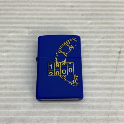 【中古美品】【メンズ/レディース】 ZIPPO ジッポ ZIPPO ジッポ MILLENNIUM EDITION ミレニアム エディション USA製 オイルライター アクセサリー 喫煙具 2016年製造 インサイドユニット2016年製 206-250914-kk-16-min カラー：ブルー 万代Net店