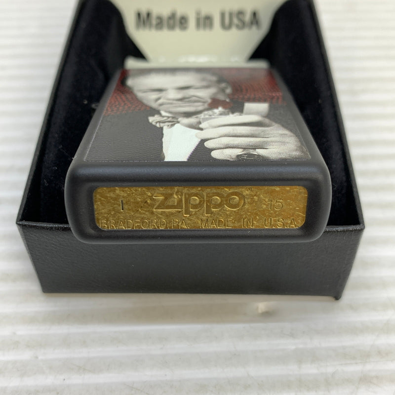 【中古美品】【メンズ/レディース】 ZIPPO ジッポ ZIPPO ジッポ MR BLAISDELL LIMITED EDITION ミスターブレイズデル リミテッドエディション USA製 オイルライター アクセサリー 喫煙具 2015年製造 インサイドユニット2015年製 206-250914-kk-11-min カラー：ブラック 万代Net店