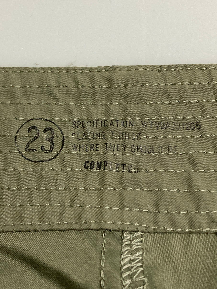 【中古品】【メンズ】 WTAPS ダブルタップス 091GWDT-PTM09 HALF PANTS ハーフパンツ 153-251012-ks-14-min サイズ：不明 カラー：オリーブ系 万代Net店