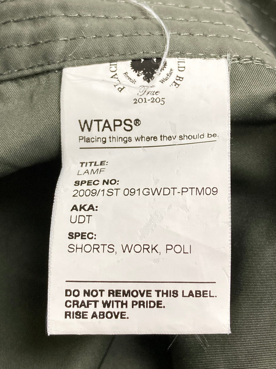 【中古品】【メンズ】 WTAPS ダブルタップス 091GWDT-PTM09 HALF PANTS ハーフパンツ 153-251012-ks-14-min サイズ：不明 カラー：オリーブ系 万代Net店