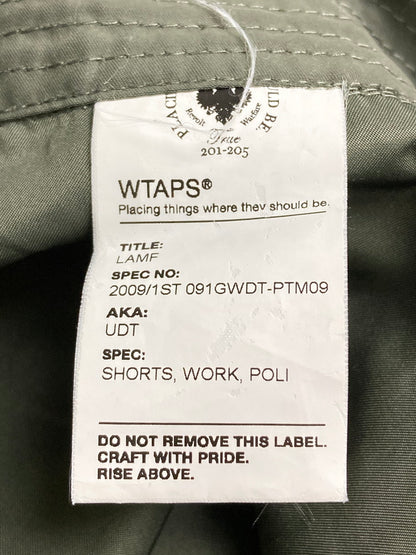 【中古品】【メンズ】 WTAPS ダブルタップス 091GWDT-PTM09 HALF PANTS ハーフパンツ 153-251012-ks-14-min サイズ：不明 カラー：オリーブ系 万代Net店