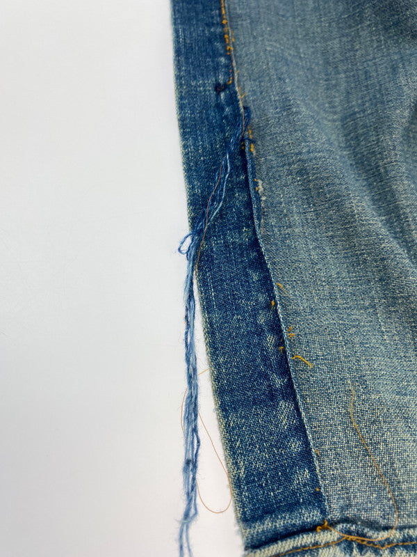 【現状渡し品】【メンズ/レディース】 LEVI'S FOR GALS リーバイスフォーギャルズ 56368-0317 70S BIGE WESTERN DENIM L S SHIRT ウエスタン デニム ロングスリーブ シャツ 146-251118-AS-3-min サイズ：下記参照 カラー：ブルー 万代Net店