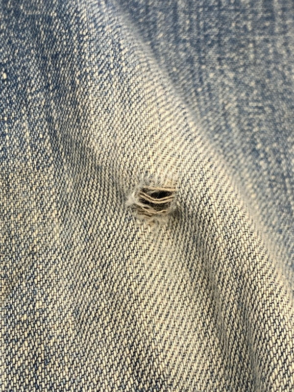 【現状渡し品】【メンズ/レディース】 LEVI'S FOR GALS リーバイスフォーギャルズ 56368-0317 70S BIGE WESTERN DENIM L S SHIRT ウエスタン デニム ロングスリーブ シャツ 146-251118-AS-3-min サイズ：下記参照 カラー：ブルー 万代Net店