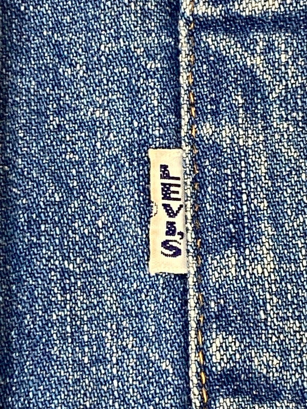 【現状渡し品】【メンズ/レディース】 LEVI'S FOR GALS リーバイスフォーギャルズ 56368-0317 70S BIGE WESTERN DENIM L S SHIRT ウエスタン デニム ロングスリーブ シャツ 146-251118-AS-3-min サイズ：下記参照 カラー：ブルー 万代Net店