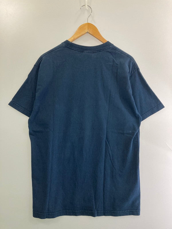 【現状渡し品】【メンズ】 ALSTYLE APPAREL&ACTIVEWEAR アルスタイル アパレル&アクティブウェア COTTON MOUTH MARIJUANA TEE USA製 プリントTシャツ 半袖 トップス 146-250916-kk-06-min サイズ：L カラー：ネイビー 万代Net店