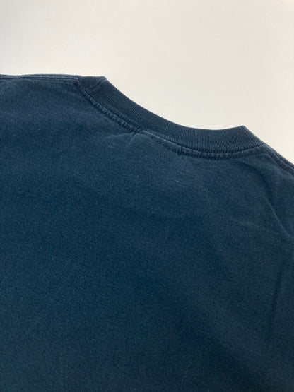 【現状渡し品】【メンズ】 ALSTYLE APPAREL&ACTIVEWEAR アルスタイル アパレル&アクティブウェア COTTON MOUTH MARIJUANA TEE USA製 プリントTシャツ 半袖 トップス 146-250916-kk-06-min サイズ：L カラー：ネイビー 万代Net店